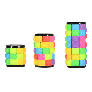 Mini Fidget Toys for Adults and Teens-<b>Magic</b> Cube Puzzle Brain Teasers Cylinder Rotate & Slide Logic Toy - Product Image 2