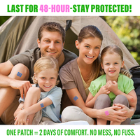 Marque privée Naturel Anti Démangeaison Patch Autocollant Arrêt Instantané Bug Moustique Morsure Démangeaison Soulagement Patchs pour Enfants Adultes