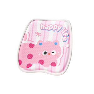 Cojín de Gel Refrigerante para Asiento de Coche, Transpirable, con Diseño de Dibujos Animados, de una Sola Pieza, Estético, <span class=keywords><strong>Universal</strong></span>, para Mujeres, para Todas las Estaciones - Product Image 5
