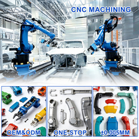 Komponen Lengan Robot Industri OEM ODM Kustom, Layanan Manufaktur Suku Cadang Logam Presisi, Suku Cadang Robot, Pemesinan CNC