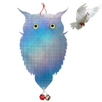 Aigle effrayant réfléchissant pour oiseaux, dissuasifs décoratifs pour oiseaux éloignent les oiseaux