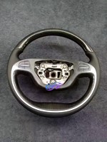 Pour Mercedes-Benz W204 W212 W213 W217 W218 de 2010 à 2014, volant en fibre de carbone, accessoires intérieurs automobiles