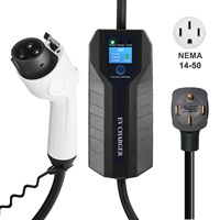 Chargeur de voiture électrique commercial DC 7KW 22KW Ocpp, micro-onduleur OEM, station de charge EV, chargeur portable