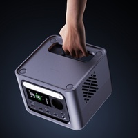 Station portable GenDome GO 300 288Wh 300W avec batterie LiFePO4, générateur solaire, onduleur à onde sinusoïdale pure, contrôleur MPPT, camping
