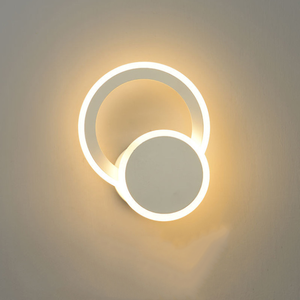 Moderne Led Acryl Wandlamp Voor Slaapkamer & Woonkamer Eenvoudige Creatieve Geometrie Serie Achtergrondlicht - Product Image 6