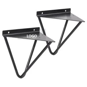 High Quality 90 Degree Folding Bracket various kinds types Wall Mounted Folding Metal Shelf Brackets