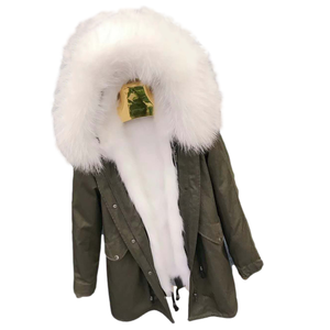 Đầy Màu Sắc <span class=keywords><strong>Fox</strong></span> Collar Coat Và <span class=keywords><strong>Fox</strong></span> <span class=keywords><strong>Fur</strong></span> Lót Có Thể Tháo Rời Trùm Đầu Cho <span class=keywords><strong>Fur</strong></span> Parka - Product Image 1