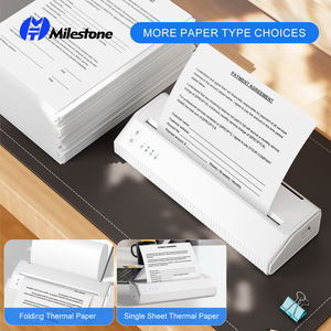 Impresora Térmica Portátil Milestone MHT-P8008WD A4, Compatible con Papel Térmico A4 de 8.26 x 11.69 Pulgadas, Inalámbrica <span class=keywords><strong>para</strong></span> IOS/Android/<span class=keywords><strong>Windows</strong></span>, en Existencia - Product Image 5