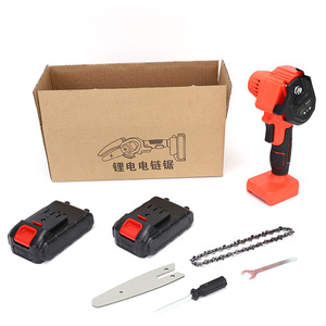 Motosierra Eléctrica Inalámbrica con Batería de Litio, Herramienta de Podar con Cadena, de Una Mano - Product Image 4