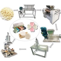 Petite machine de moulage de savon en barre, extrudeuse, raffineuse et plodder pour la fabrication automatique de savon pour le bain, les toilettes, la lessive et l'hôtellerie
