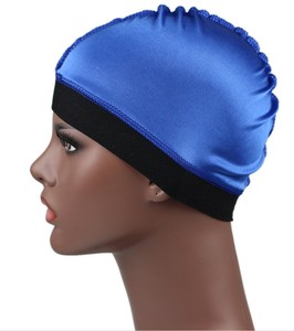 Wholesale Men Pure Color Caps <b>Hats</b> Bonnet Elastic Breathable Wave Polyester Multicolor Cap Outdoor - Product Image 3