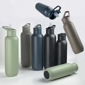 580ml & 1000ml Outdoor Portable Double-Layer Stainless Steel Water <b>Bottle</b> New 304 Vacuum Insulation Cup for Sports & Camping - Product Image 1