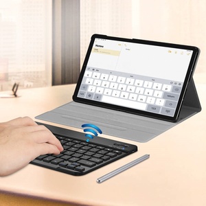 Oem custodia per tastiera retroilluminata senza fili in pelle pu cover per samsung <span class=keywords><strong>Galaxy</strong></span> Tab S8 <span class=keywords><strong>S7</strong></span> T870 T730 <span class=keywords><strong>tablet</strong></span> con custodia per tastiera - Product Image 2