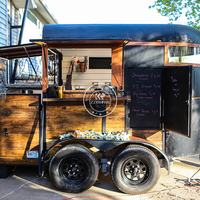 Kiosque mobile pour cuisine à hot-dog, camion de cuisine à hot-dog, remorque pour bar à chevaux