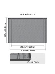 New Design Non-Slip Silicone Under Sink <b>Mat</b>, Waterproof Silicone Drip Tray, Cabinet Liner Protector - Product Image 2