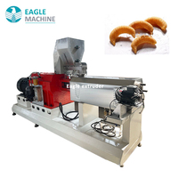 Chaîne de production de casse-croûte de bouffée de bugles de casse-croûte frits croustillants faisant la machine