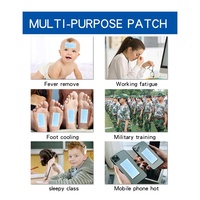 Patch de gel rafraîchissant en gros pour bébés, patch anti-fièvre jetable, feuille de gel rafraîchissant pour nourrissons et tout-petits