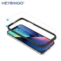 Protection d'écran en verre trempé 2.5D 9H avec colle intégrale et transparence à 99% pour téléphone portable