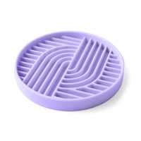 Tapis de léchage manuel moderne en silicone 100% alimentaire, écologique, étanche, compatible lave-vaisselle, pour extérieur et intérieur, fabriqué au Vietnam, ralentit la consommation