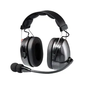 Para Kenwood Wired Heavy Duty 2 PTTs Microfone Two Way Radio Headset Headphones comunicação walkie talkie headset