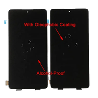 Para Xiaomi Mi 11T y 11T Pro Teléfono móvil LCDs Pantalla Táctil Pantalla Panel Asamblea con marco Accesorios móviles