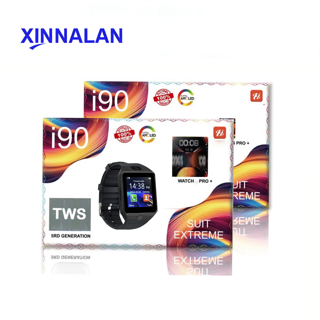 Hot Selling Triple Smart Watch Combo TWS Earbuds Premium Sports Wristwatch Business Gift Set I90