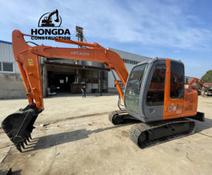 Mini pelle d'occasion HITACHI ZX55USR de 5 tonnes d'origine japonaise ZX55 Hitachi ZX70 ZX60 ZX55 vente au comptant - Product Image 2