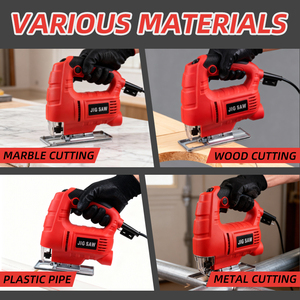 Sierra Eléctrica Multifuncional Portátil de Velocidad Variable, Sierra <span class=keywords><strong>para</strong></span> Cortar <span class=keywords><strong>Madera</strong></span>, Sierra <span class=keywords><strong>Manual</strong></span> <span class=keywords><strong>para</strong></span> Cortes Curvos, <span class=keywords><strong>para</strong></span> Uso Doméstico - Product Image 6