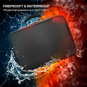 Yihuaxing Bán Buôn Chống Cháy Du Lịch Tổ Chức Hộ Chiếu Chủ Với Khóa Giấy Chứng Nhận & Tài Liệu Lưu Trữ Túi Nộp Hồ sơ Sản Phẩm - Product Image 3