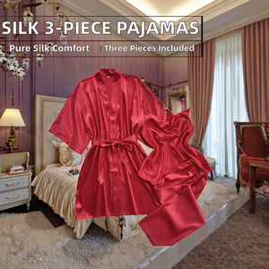 Conjunto de Pijama de Lujo de 1 Pieza para Mujer, Camisón de Poliéster Satinado de Cuello en V, Color Sólido, Sexy, Elegante, Transpirable y de Secado Rápido - Product Image 2