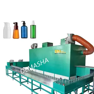 DM ceramic pe uv spray coating machine glass bottle auto spray paint machine