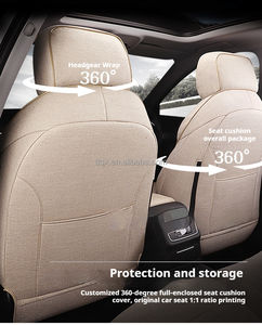 เบาะรองนั่งรถยนต์สำหรับธุรกิจแบบหรูหราแพ็กเกจเต็มรูปแบบ2024 2017ชิ้นสำหรับ Audi <span class=keywords><strong>A4</strong></span>/Allroad 11ชิ้นที่หุ้มเบาะรองนั่ง - Product Image 5