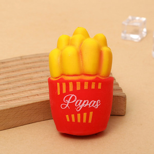 TPR Stress Relief Toys Release Decompression Squeezing Simulation Coke French Fries Hamburgers Slow <b>Rebound</b> Birthday Gift - Product Image 2