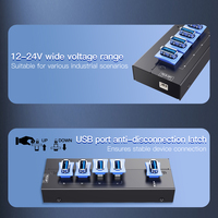Sipolar Usb 3,0 Hub 4 puertos para accesorios de PC Anti-caída Mini Usb Hub