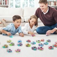Wholesale Colorful Hand Promotional Bulk Toys Mini Pull Back Cars Racing Vehicles Party Favors Classroom Prizes Pinata Fillers