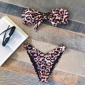 Conjunto de Bikini de Dos Piezas con Push-Up para Mujer, Servicio OEM, Diseño Personalizado, Ropa de Playa de Secado Rápido - Product Image 4