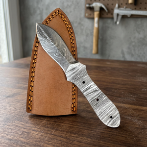 Oferta Especial: Hoja de Cuchillo de Caza de Damasco de Grado Industrial de Alta Calidad, Hecha a Mano, de Acero, Punta Caída, Profesional, OEM Personalizable - Product Image 2