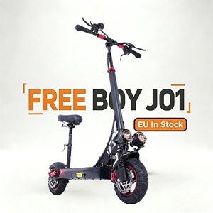 Patinete Eléctrico FREE BOY J-01, Velocidad Máxima 45 km/h, 25 °   Scooter Eléctrico Portátil para Desplazamientos con Suspensión Delantera y Trasera - Product Image 1