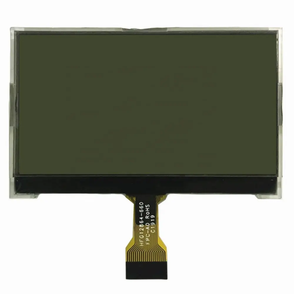 Écran LCD 128x64 px, taille personnalisée 12864 FSTN avec contrôleur ST7567