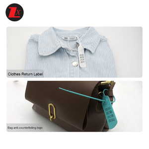 <strong>Custom</strong> Plastic <strong>Security</strong> Clothing Tags Seal Garment <strong>Labels</strong> - Product Image 5