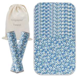 Paño de limpieza orgánico para bebés sin papel ecológico, servilletas de té lavables, toalla sin papel reutilizable para Cocina - Product Image 6