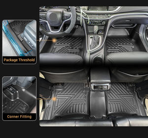 Accesorios de coche de la marca KQD, alfombrilla de coche fácil de limpiar prensada en caliente impermeable para <span class=keywords><strong>Hyundai</strong></span> Frod volvo - Product Image 2