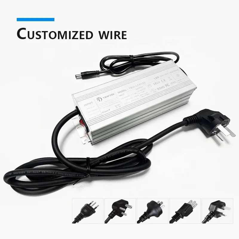 TBWTEK 36W 50W 60W 80W 100W 120W 150W 300W 12V 24V 3A IP67กันน้ำสำหรับไฟ Led