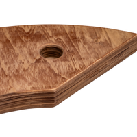 Plaque de support d'isolation en bois stratifié pour transformateur immergé dans l'huile haute tension Ruidun, plaque de pression, provenant du Jiangsu