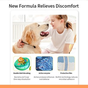 Shampoo anti-démangeaisons pour chiens et chats, respectueux de l'environnement, Pevet, action rapide, soulage les démangeaisons cutanées, réduit la perte de poils, les taches rouges, réduit l'inflammation - Product Image 2