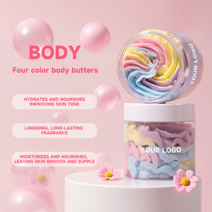 自社ブランド保湿クリームカスタムロゴ天然スキンケアボディハイドラション修理 & 改善肌スイカフレーバーボディバター - Product Image 2
