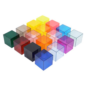 Espositore in Acrilico Colorato su Misura, Piedistalli Trasparenti in Lucite per Negozi, Gioielli, Borse, <span class=keywords><strong>Scarpe</strong></span> (Ingrosso) - Product Image 5