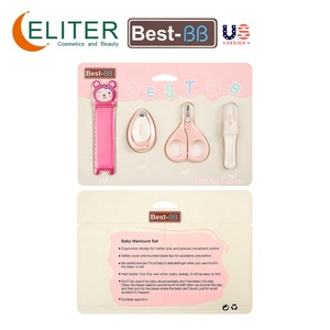Eliter – ensemble de manucure écologique pour bébé, 4 en 1, lime à ongles pour enfants, vente en gros - Product Image 6