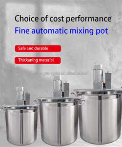 15LSmall Stainless Steel Hot <b>Pot</b> Seasoning Stir-Frying Machine Electric Sauces Cooking Mixer Machine - Product Image 5