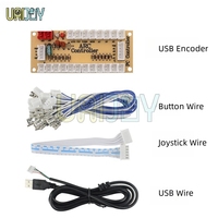 Offre Spéciale 1 joueur USB Encodeur Joystick Contrôleurs Zéro Retard Arcade JAMMA MAME pour Raspberry Wholesale Doll Machines